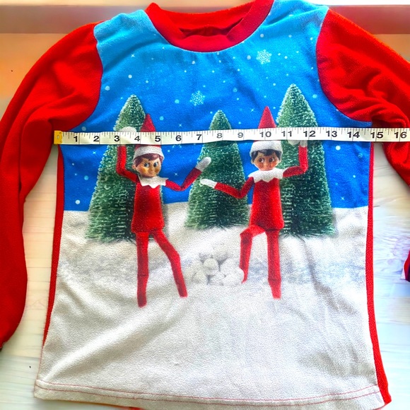Elf On The Shelf 2 Piece Christmas Pajama Set Size Kids Small | Boys Pajamas - Picture 11 of 15